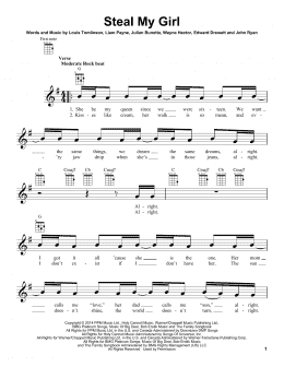 page one of Steal My Girl (Ukulele)