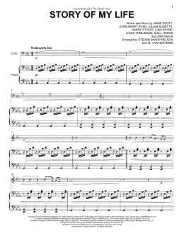 page one of Story Of My Life (Cello and Piano)