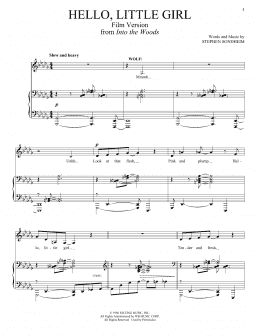 page one of Hello Little Girl (Film Version) (Piano & Vocal)