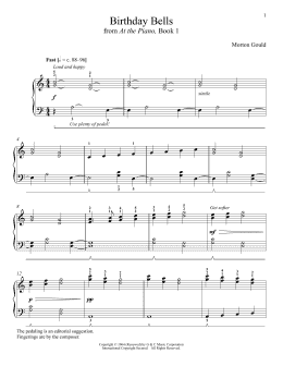 page one of Birthday Bells (Piano Solo)