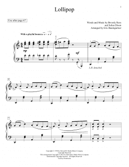 page one of Lollipop (Educational Piano)