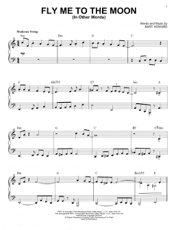 page one of Fly Me To The Moon (In Other Words) [Jazz version] (arr. Brent Edstrom) (Piano Solo)