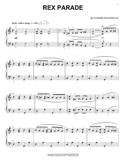 page one of Rex Parade (Piano Solo)