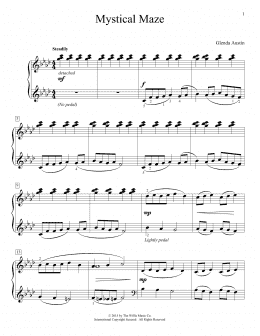 page one of Mystical Maze (Educational Piano)