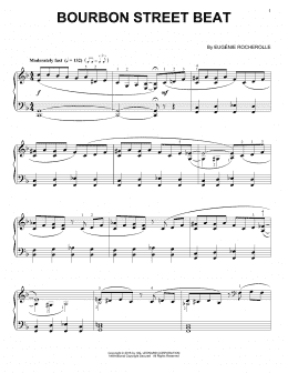 page one of Bourbon Street Beat (Piano Solo)