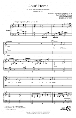 page one of Goin' Home (SATB Choir)