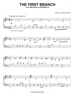 page one of The First Branch (Piano Solo)