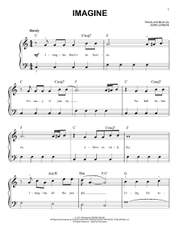 Woman by John Lennon - Easy Piano - Digital Sheet Music