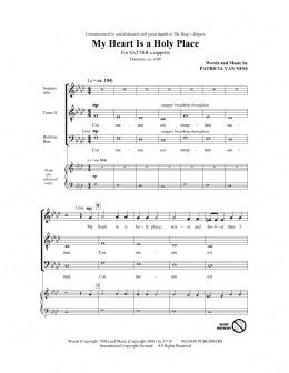 page one of Cor Meum Est Templum Sacrum (My Heart Is A Holy Place) (SATB Choir)