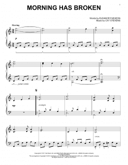 page one of Morning Has Broken (Piano Solo)
