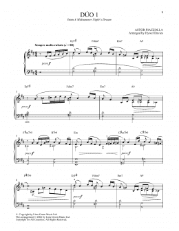 page one of Duo I (Piano Solo)