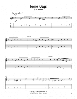 page one of Inner Urge (Solo Guitar)