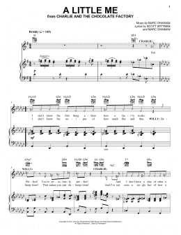 page one of A Little Me (Piano, Vocal & Guitar Chords (Right-Hand Melody))