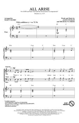 page one of All Arise (SATB Choir)