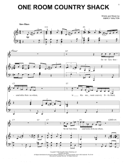 page one of One Room Country Shack (Piano & Vocal)
