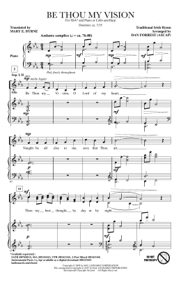 page one of Be Thou My Vision (SSA Choir)