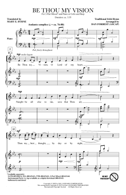 page one of Be Thou My Vision (2-Part Choir)