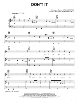 page one of Don't It (Piano, Vocal & Guitar Chords (Right-Hand Melody))