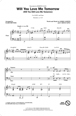 page one of Will You Love Me Tomorrow (Will You Still Love Me Tomorrow) (SATB Choir)