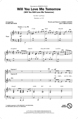page one of Will You Love Me Tomorrow (Will You Still Love Me Tomorrow) (SSA Choir)