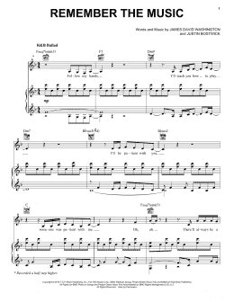 page one of Remember The Music (Piano, Vocal & Guitar Chords (Right-Hand Melody))