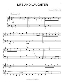page one of Life And Laughter (Easy Piano)