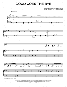 page one of Good Goes The Bye (Piano, Vocal & Guitar Chords (Right-Hand Melody))