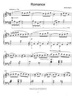 page one of Romance (Educational Piano)