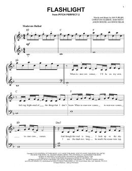 page one of Flashlight (Easy Piano)