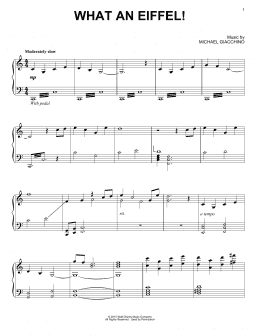 page one of What An Eiffel! (Piano Solo)
