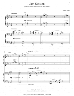 page one of Jam Session (Piano Duet)