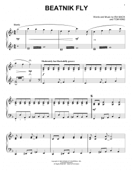 page one of Beatnik Fly (Piano Solo)
