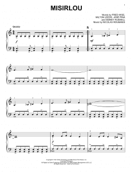 page one of Misirlou (Piano Solo)