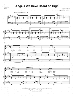page one of Angels We Have Heard On High (Piano & Vocal)