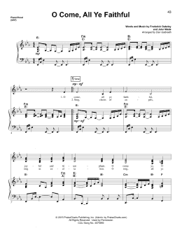 page one of O Come, All Ye Faithful (Piano & Vocal)