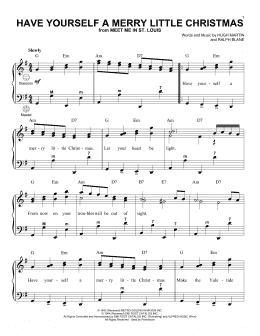 page one of Have Yourself A Merry Little Christmas (Accordion)