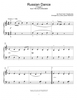 page one of Russian Dance (Trepak) (arr. Lynda Lybeck-Robinson) (Educational Piano)