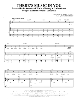 page one of There's Music In You (Piano & Vocal)
