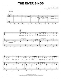 page one of The River Sings (Piano, Vocal & Guitar Chords (Right-Hand Melody))