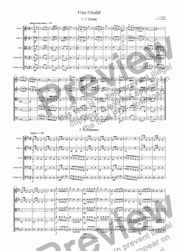 page one of Viva Vivaldi