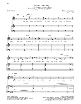 page one of Forever Young (Piano & Vocal)