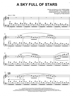 page one of A Sky Full Of Stars [Classical version] (arr. Phillip Keveren) (Piano Solo)