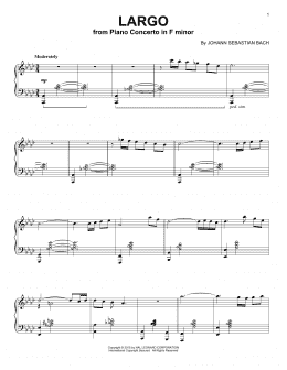 page one of Largo [Jazz version] (Piano Solo)