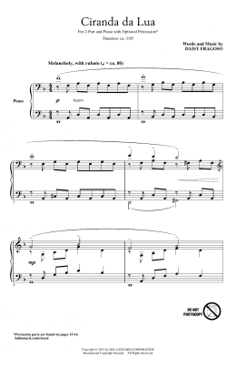 page one of Ciranda Da Lua (2-Part Choir)
