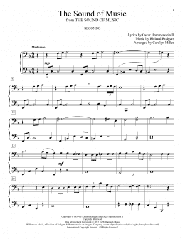 page one of The Sound Of Music (arr. Carolyn Miller) (Piano Duet)