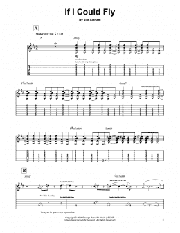 page one of If I Could Fly (Guitar Tab (Single Guitar))