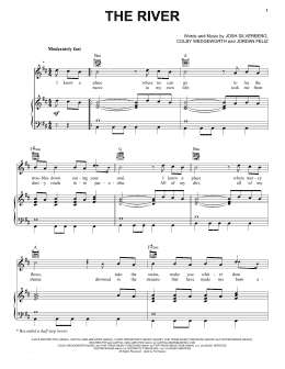 page one of The River (Piano, Vocal & Guitar Chords (Right-Hand Melody))