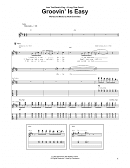 page one of Groovin' Is Easy (Guitar Tab)