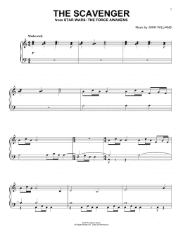 page one of The Scavenger (Piano Solo)