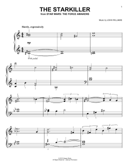 page one of The Starkiller (Easy Piano)